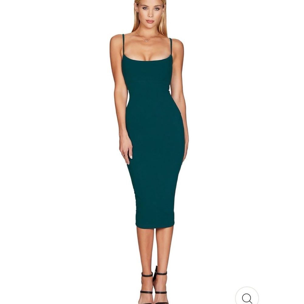 NOOKIE BAILEY MIDI DRESS - TEAL